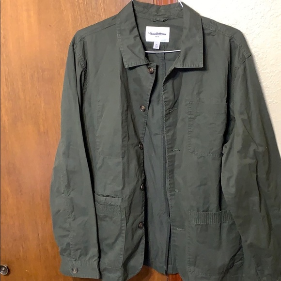 Goodfellow green jacket Clearance